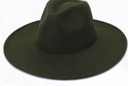 Fall Fedora Big Brim