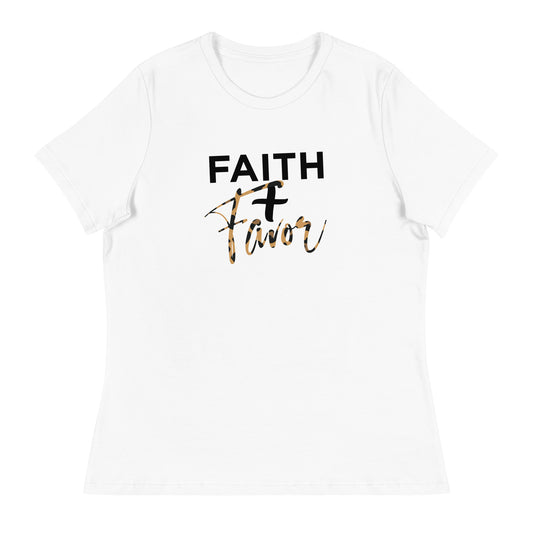 Faith + Favor (black and cheetah)