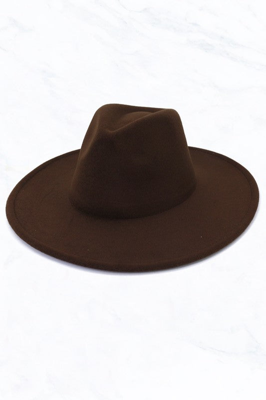 Fall Fedora Big Brim