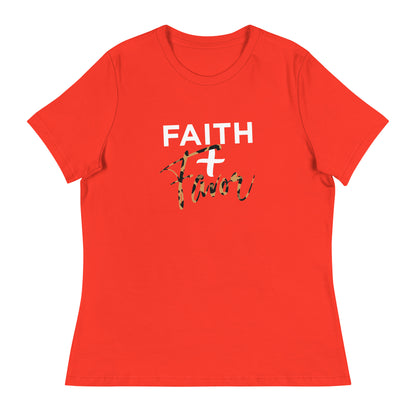 Faith + Favor (White and Cheetah)